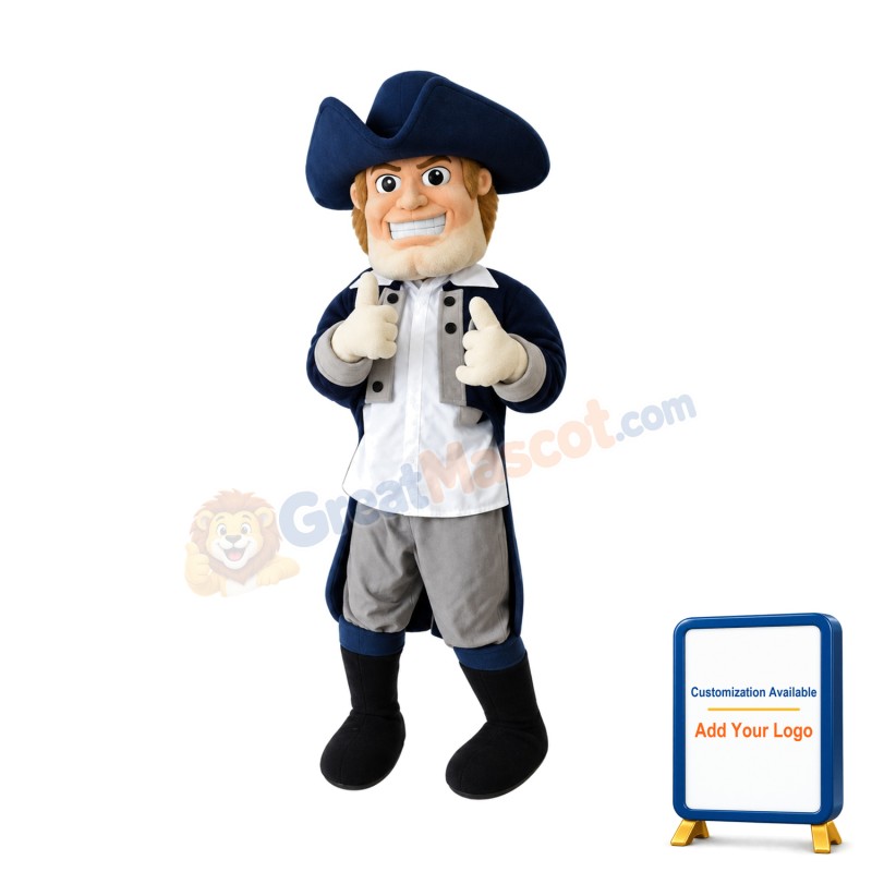 Young Patriot Mascot Costume