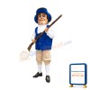 Brave Patriot Mascot Costume