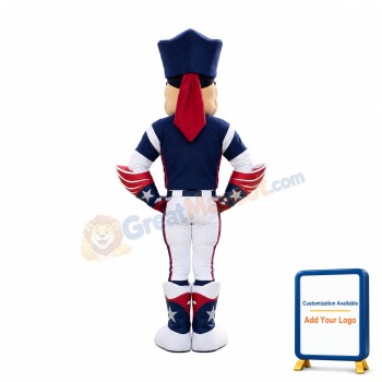 Pat Patriot Mascot Costume