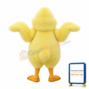 Super Cute Yellow Chicken Baby Mascot Costume