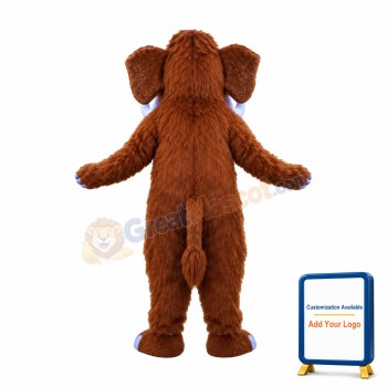 Mammoth Elephant Mascot Costume