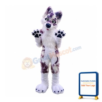 Super Cute Wolf Dog Mascot Costume