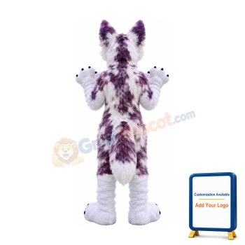 Super Cute Wolf Dog Mascot Costume