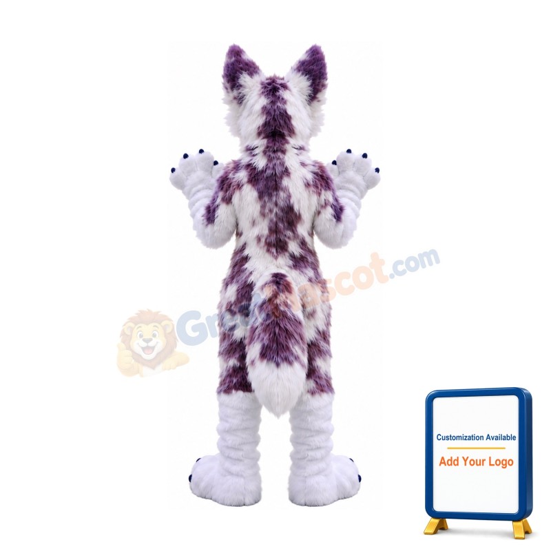 Super Cute Wolf Dog Mascot Costume