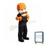 Old Builder Mascot Costume