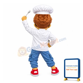Chef Boy Mascot Costume