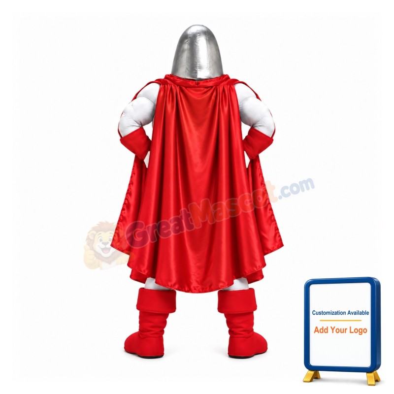 Power Muscular Warrior Mascot Costume