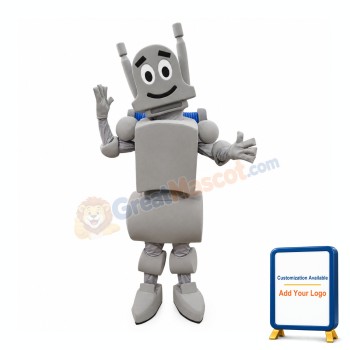Happy Robot Mascot Costume