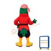 Captain Parrot Mascot Costume