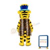 Happy Tiger Mascot Costume