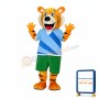 Happy School Tiger Mascot Costume