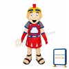 Friendly Trojan Mascot Costume