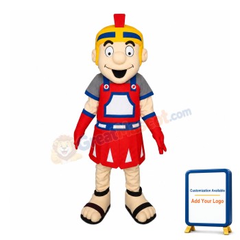 Friendly Trojan Mascot Costume
