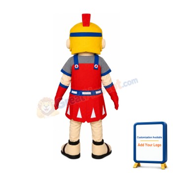 Friendly Trojan Mascot Costume