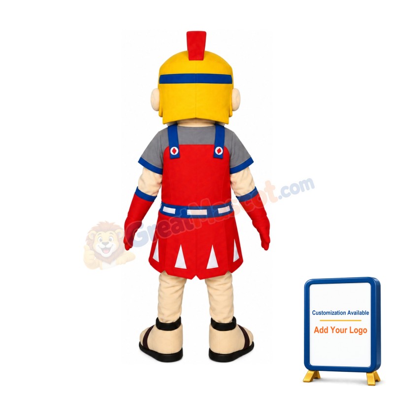 Friendly Trojan Mascot Costume