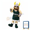 Friendly Viking Mascot Costume