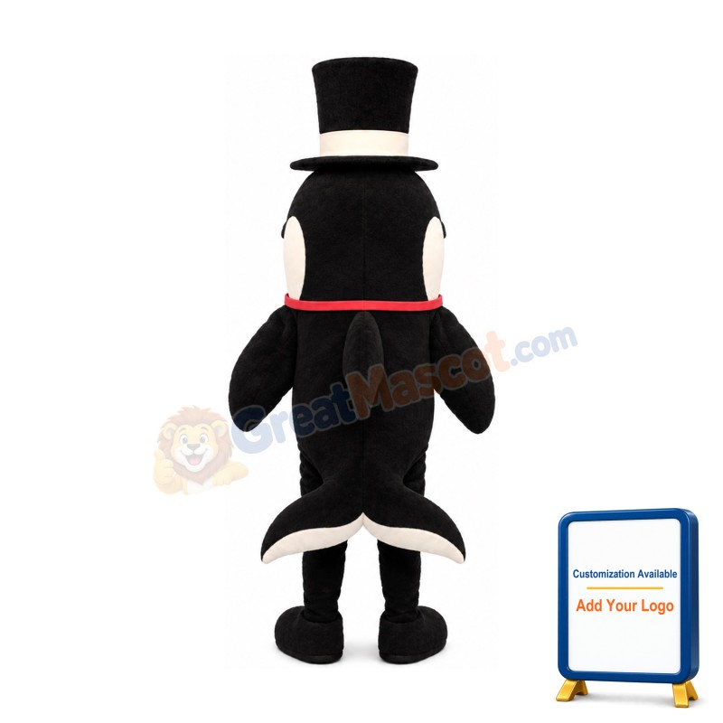 Killer Whale Mascot Costume