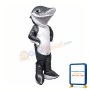 Friendly Shark Mascot Costume
