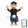 Learned Monkey Mascot Costume