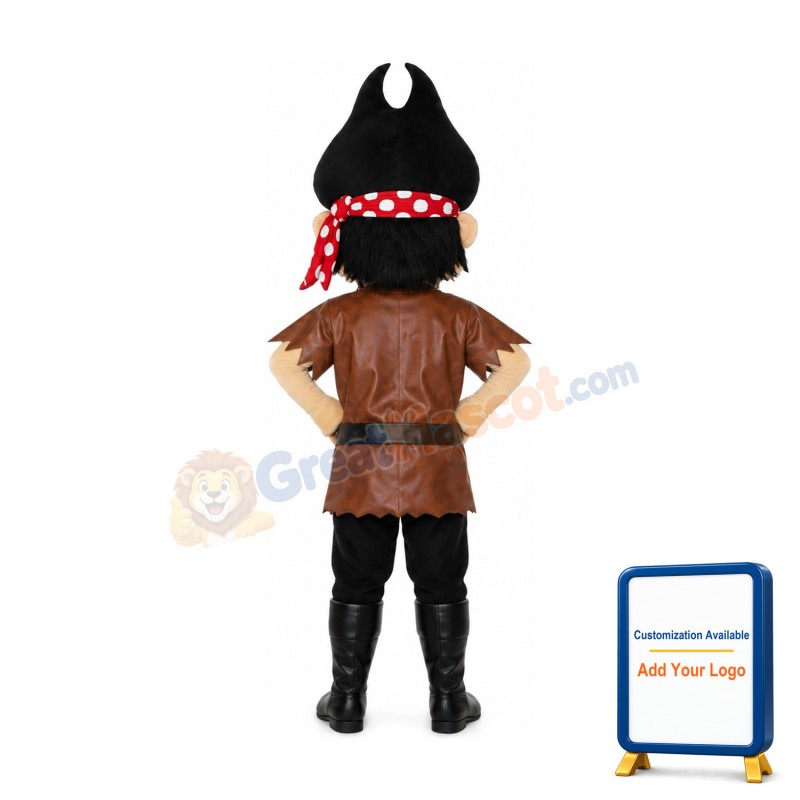 Funny Pirate Mascot Costume