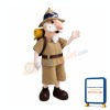 Old Explorer Mascot Costume