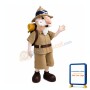 Old Explorer Mascot Costume