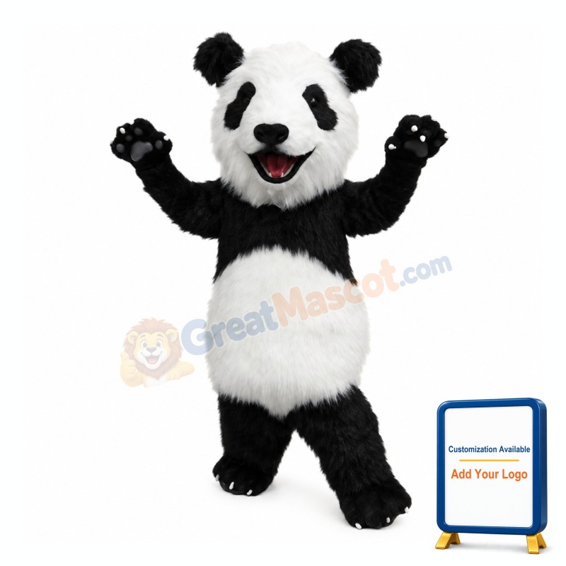 Super Lovely Panda Mascot Costume