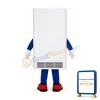 White Fridge Mascot Costume