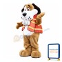 Fred Cross Dog Mascot Costume