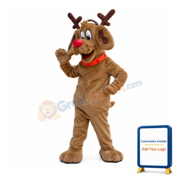 Friendly Deer Mascot Costume