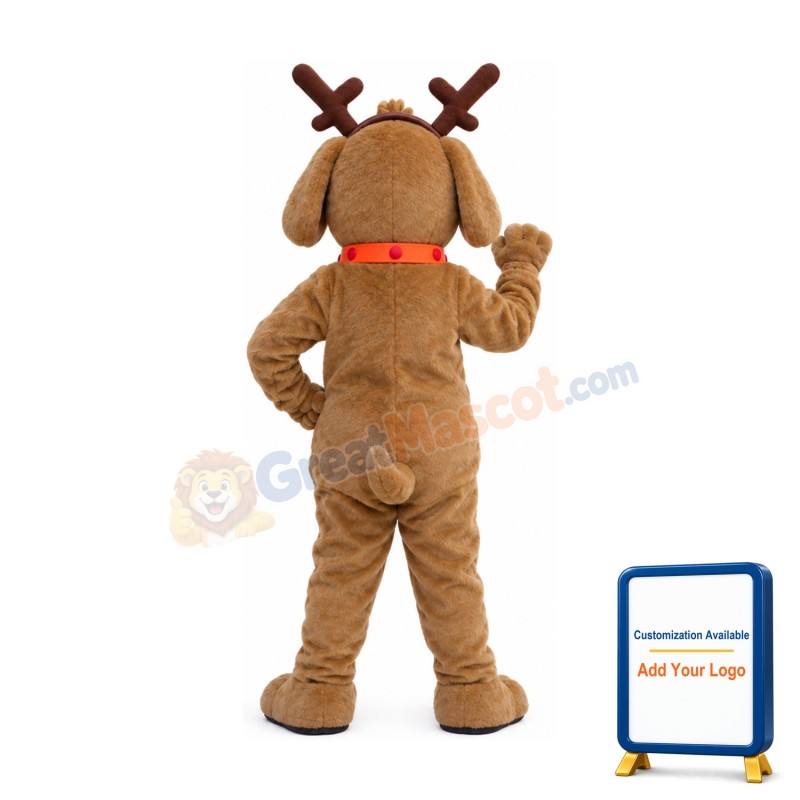 Friendly Deer Mascot Costume