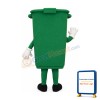 Green Bin Mascot Costume