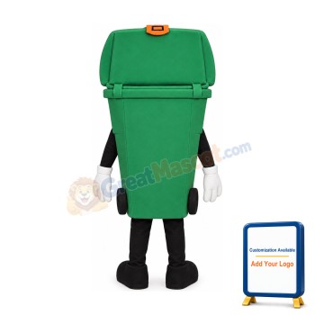 Happy Green Bin Mascot Costume