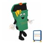 Happy Green Bin Mascot Costume