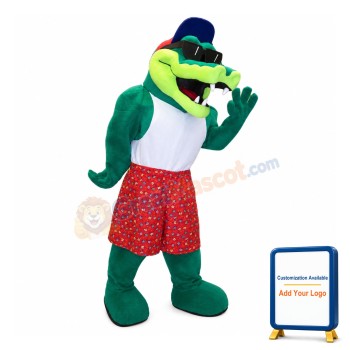 Cool Crocodile Mascot Costume