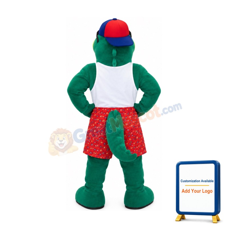 Cool Crocodile Mascot Costume