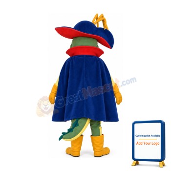 Pirate Gator Mascot Costume