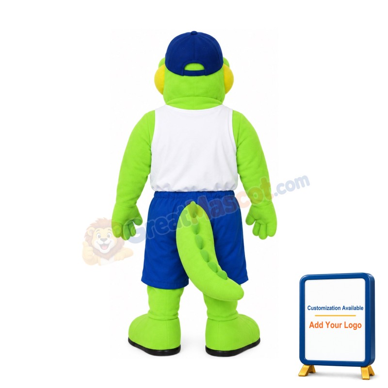 Cool Gator Mascot Costume
