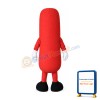 Happy Hot Dog Mascot Costume