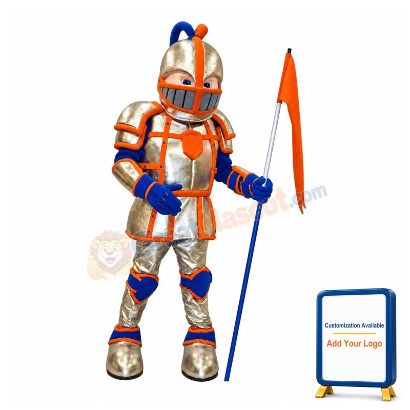 College Knight Mascot Costume