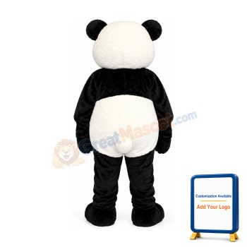 Panda Couple Mascot Costume
