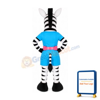 Beautiful Zebra Mascot Costume