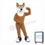 Happy Coyote Mascot Costume
