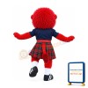 Red Lion Mascot Costume