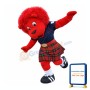 Red Lion Mascot Costume