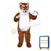 Realistic Tiger Mascot Costume