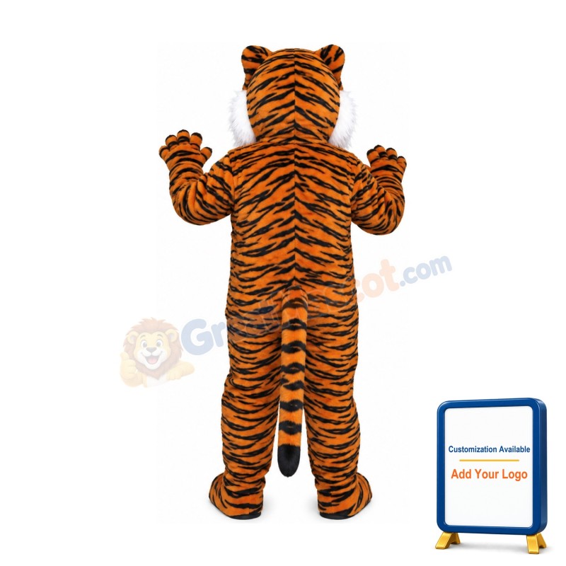 Realistic Tiger Mascot Costume