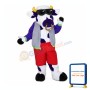 Cool Cow Mascot Costume