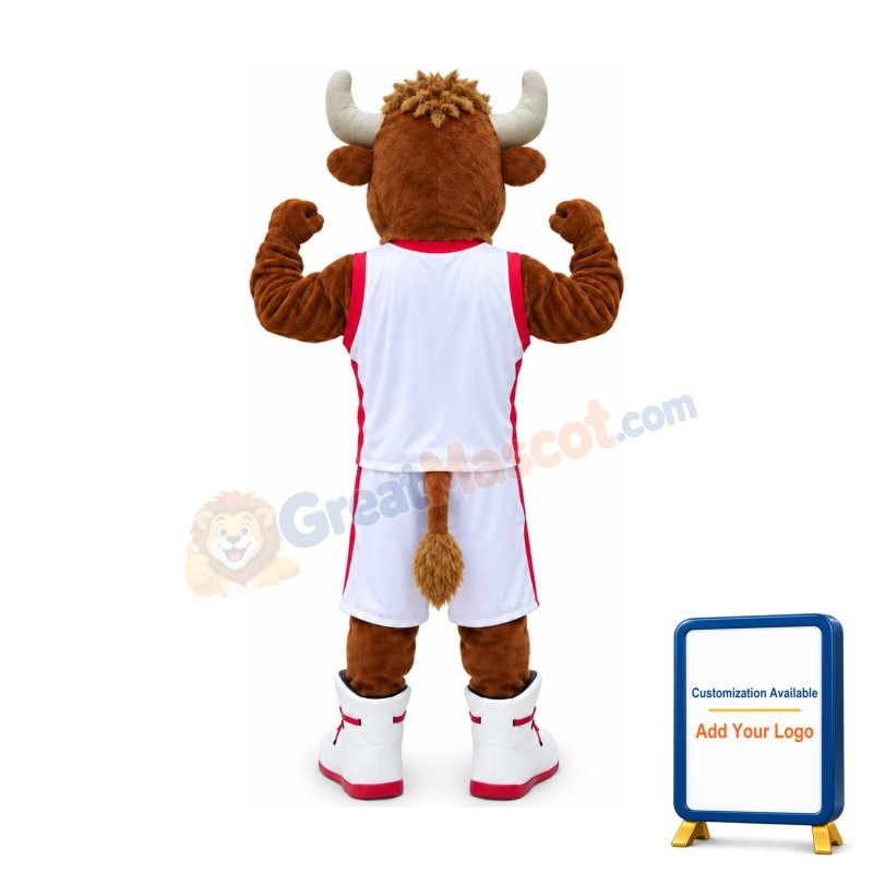 College Buffalo Mascot Costume