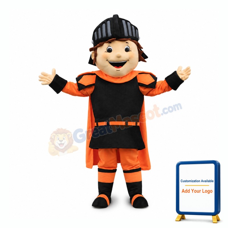 Red & White Superhero Mascot Costume